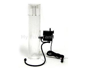 
<p>Venturi protein skimmer&nbsp;engineered specifically for the Clear-for-Life™ UniQuarium. Designed to fit into the&nbsp;rear filter compartment of the tank. Small powerhead with venturi uses&nbsp;needle-wheel technology to create small air bubbles to fill the protein skimmers
 reaction chamber. Detachable skimmate cup included.</p>
<p>This 15&quot; unit is intended for tanks up to 18&quot; tall.&nbsp;72&quot; long tanks, and larger, use two skimmers. Hexagon tanks require an additional bracket to attach skimmer to, SEE ADAPTER BRACKET OPTION AS WELL.</p>
<p>A protein skimmer is used&nbsp;for saltwater applications only. </p>
