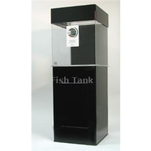 
<p>25&nbsp;Gallon Cube UniQuarium and Stand Set-Up comes with&nbsp;built-in filter, pump, light hood, fluorescent light fixture ( lifetime warranty against leakage ) and matching stylish acrylic stand and canopy. Tank is 18&quot; x 18&quot;, and including the hinged canopy is
 16&quot; tall. The stand is 30&quot; tall, for a combined total height of 48&quot;.</p>
<p>MYFISHTANK.COM offers the UniQuarium™ brand acrylic aquariums with the 3-in-1 filtration system incorporated into the back of the aquarium. These systems combine mechanical, chemical, and biological filtration into a compact area and are the perfect choice
 for both the novice and the seasoned hobbyist preferring a simpler system. Unlike conventional aquarium systems the UniQuarium is very easy to set-up and use. No drilling, no hanging filters or hoses to detract from the beauty of the aquarium.</p>
<p>The acrylic stand is 30” tall, with a footprint of 19&quot; x 19&quot;,&nbsp;and&nbsp;is made with the highest quality domestic cast acrylic. Designed with soft corners and edges. The stand is enclosed and has a overlay door. The stands foot and top are clear and the acrylic
 body is black. The matching Flip-Top canopy&nbsp;is hinged for easy access.</p>
<p>The UniQuarium’s larger biological area and high flow Rio brand powerhead, included, makes it ideal for saltwater and freshwater set-ups. The UniQuarium’s filter compartment is incorporated into the aquariums overall dimensions. All acrylic material is domestic
 cast, all aquarium seams are chemically bonded together and all tanks incorporate a solid top panel, with cut-outs, for added structural support. All UniQuariums come with your choice of light blue, dark blue, or black colored back.</p>
<p>Lighting is NOT included. A mounting hole is included into the canopy&nbsp;that will accept an 15&quot; fluorescent light fixture and bulb, or your choice of an alternative lighting system.</p>
<p>Optional Clear-for-Life™ Aero-Skimmer available for saltwater systems, fits into rear compartment and requires a seperate air pump.</p>
