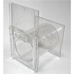 
<p>Using a length of string or fishing line ( not included ), some tasty bait and a bit of patience and you can catch that pesky fish.</p>
<p>Acrylic cylinder is 5 inches in diamter and 6 inches in length. Square panels at both ends for balance, one end has a sliding door.
</p>
<p>Best results are when the trap has been introduced for a couple of days so the fish become familiar with it. Place a small amount of their food inside the cylinder with the door shut. After a day of tempting the fish hold open the door with a some string
 and simply wait until the desired fish enters the trap and let the door slide shut. You can now easily lift out the fish.&nbsp;</p>
