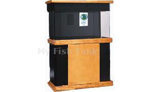 
<p>The CS Series is a modern design that combines wood with matte black MDF.&nbsp; CS stands are 30 inches tall. Stand base, skirt and doors are&nbsp;premium pinewood and the stand&nbsp;body is made with a laminated black matte Medium Density Fiberboard ( MDF ). Radiused
 edges. Doors are overlay with self closing hinges. Aquarium insets into stand skirt 1-1/2&quot;. Interior is sealed and lacquered plus base is raised for superior water resistance. Sizes listed are based on footprint of aquarium. Available in matte black MDF with
 either natural, light, or pine ( see choices in Finish drop-down window above ).
</p>
<p>CS Pine Canopy ( sold separately ) is premium pinewood lid and valance is made with black matte Medium Density Fiberboard ( MDF ). Canopy lid opens fully and overlays valance.</p>
