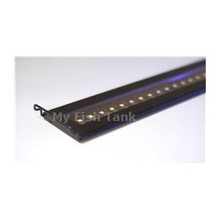 
<p>Satelite Plus Pro 36-48&quot;&quot; ( 34.8 x 3.5 x 0.44 ) High output freshwater full spectrum lighting systems include wireless 24-hour LED controller, lower profile aluminum fixture with 6,500K and RGB LEDs, adjustable docking mounts and 12VDC transformer.</p>
<p>The new Satellite Plus PRO isn’t simply brighter - it’s better in every way.&nbsp; Producing more light, higher color rendition, and offering more control features, it’s simple completeness.&nbsp; Specifically designed for freshwater aquariums, the adjustable full
 spectrum of light is perfect for strong plant growth while producing vivid colors and brilliant shimmer effects.&nbsp; More powerful in every aspect than its predecessor, the Satellite Plus PRO is an incredible light that defines a new generation of simplicity.
</p>
<p>Optimized Brightness</p>
<p>Balancing the perfect light spectrum for viewing can be tricky and no one can do it better than you.&nbsp; That’s why we created a higher output light with a fully adjustable color spectrum while keeping your tank (and fish) on a 24-hour rhythmic light cycle.&nbsp;
 High power, energy efficient SMD LED chips generate high PAR and lumens for strong plant growth and produce stunning shimmer.&nbsp; The 6,500K white LEDs combined with RGB (red, green, blue) provides adjustable color spectrum control for eye-popping color rendition.&nbsp;
 This powerful combination of color spectrums provides the perfect balance of light for even the most demanding freshwater aquaria and planted aquascapes.
</p>
<p>Incredible Control</p>
<p>Now you can wirelessly program and control just about everything!&nbsp; Seeing dynamic weather effects over your tank is just the beginning!&nbsp; With the integrated 24-hour timer function, you can also program what time to start a gradual sunrise, gentle sunset
 and both the color spectrum and intensity of your daylight and moonlight.&nbsp; Easy to program, the controller features:</p>
<p>•&nbsp;24 hour on/off time with a 15 minute ramp up (sunrise) and dim down (sunset)</p>
<p>•&nbsp;Adjustable day and moonlight color spectrum and intensity</p>
<p>•&nbsp;Six dynamic effects and presets including cloud cover, fading lunar, storm and lightning</p>
<p>•&nbsp;Easy programming via wireless IR remote or touch key pad</p>
<p>•&nbsp;Four freshwater optimized preset colors</p>
<p>•&nbsp;Two memory locations for custom color spectrums</p>
<p>Thinness Defined</p>
<p>Designing a more powerful light fixture without making it bulky was no small task.&nbsp; Incorporating the newest in multi chip SMD LED technology made it possible to create an incredibly powerful light with an extremely sleek and thin aluminum housing.&nbsp; The
 120 degree reflector spreads light uniformly and provides excellent color blending. Adjustable docking mounts provide an easy way for quick adaptability and fit a wide variety of aquariums.&nbsp; Extremely safe, the Satellite Plus PRO is IP65 rated for water resistance,
 low 12VDC voltage and ETL approved to UL1018/CSA Standards.</p>
<p>Each Satellite LED Plus PRO lighting system Includes:</p>
<p>•&nbsp;1 Satellite Plus PRO LED fixture with adjustable docking mounts (installed)</p>
<p>•&nbsp;1 LCD Digital LED controller </p>
<p>•&nbsp;1 Wireless remote control</p>
<p>•&nbsp;1 12V DC UL transformer</p>
<p><u>Features</u><u> </p>
<p>-Programmable on and off time </p>
</u>
<p>-&nbsp;Adjustable daylight and moonlight color, spectrum and intensity </p>
<p>-&nbsp;Four freshwater-optimized preset colors </p>
<p>-&nbsp;Six dynamic effects and presets including cloud cover, fading lunar, storm and lightning
</p>
<p>- Two memory locations for custom color spectrums </p>
<p><u><u>Tech</u></u></p>
<p>4010: Fits aquariums 18”-24”, measures 16.8 x 3.5 x 0.44”, 20 watts, 14-6500K/6-RGBW, 20 LEDs total</p>
<p><u>4011: Fits aquariums 24”-36”, measures 22.8 x 3.5 x 0.44”, 30 watts, 20-6500K/9-RGBW, 29 LEDs total</u></p>
<p><u>4012: Fits aquariums 36”to 48”, measures 34.8 x 3.5 x 0.44”, 45 watts, 30-6500K/14-RGBW, 44 LEDs total</u></p>
<p><u>4013: Fits aquariums 48”to 60”, measures 46.8 x 3.5 x 0.44”, 60 watts 40-6500K/20-RGBW, 60 LEDs total</u></p>
