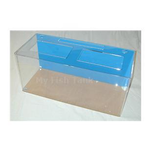 
<p>Model 55R clear acrylic aquarium includes either an empty light hood or a clear polycarbonate light plate and a Limited Lifetime Warranty. NOTE, DUE TO THE COVIC-19 PANDEMIC AND THE GOVERNMENTS PRIORITY TOWARDS FACE MASK PRODUCTION OUR DELIVERY TIME ON ACRYLIC
 AQUARIUMS CAN BE 3 TO 5 WEEKS. </p>
<p>MYFISHTANK.COM offers the Clear-for-Life brand acrylic aquariums, which carry a Limited Lifetime Warranty ( see Clear-For-Life in the Warranty section ). All acrylic material is domestic cast, all aquarium seams are chemically bonded together and all tanks
 incorporate a solid top panel for added structural support. Skillfully crafted within each top panel are holes for heaters, slots for power filters, large openings for access and stylish rounded front corners.
</p>
<p>All acrylic panels are clear, and optional colored backs are available in blue or black ( see Background choices above ).
</p>
<p>MYFISHTANK.COM includes into these Clear-For-Life acrylic aquariums either an empty black ABS light hood or a clear polycarbonate light plate ( no actual light is included ). As an alternative you can UPGRADE the tank to include an LED Lighting Strip. By
 UPGRADING the Lighting Option to include the LED Strip Light Option you will receive a clear polycarbonate light plate, to cover the opening on top of the tank and our Current brand of a low profile LED Lighting Fixture. Super bright 6500K white and 445nm
 blue LEDs come together in low voltage, 12V DC, sleek unit making it super safe for aquarium use. This fixture also features independent control allowing users to select a range of color modes. Sliding legs allow for a quick and easy installation. See Lighting
 Options. </p>
