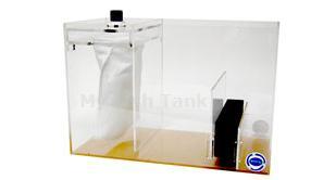 
<p>The Euro-Fil 1™ Reef Filter&nbsp;provides&nbsp;the Berlin Method, or no-bio-media, style&nbsp; design intended for reef tanks that utilize the tanks live rock as&nbsp;the main source of&nbsp;biological filtration.&nbsp;Its open sump includes a removable 100 micron sock for small particle
 removal, or for&nbsp;polishing the water.</p>
<p>The&nbsp;open sump area includes a removable post filter sponge which allows the sump to expandable to accommodate protein skimmers or other filtration accessories. The rugged 1/4&quot; acrylic material&nbsp;construction is durable, easy to install, fits most pre-filter
 drain lines and designed for reef tanks up to&nbsp;240 gallons.</p>
