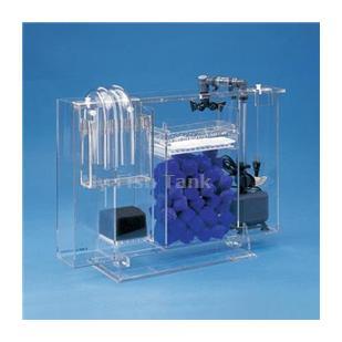 
<p>Bio-Fil HO ( Hang-On Tank )&nbsp;Wet/Dry Filters include Bio-Pin Balls® and provide the most effective method of aquarium biological filtration available. Excellent choice for fresh or saltwater fish tanks. Designed as a retro-fit that hangs on the backside of
 an existing, or new, aquarium ( glass or acrylic ) Bio-media helps increase oxygen content of the water.</p>
<p>Overall dimensions that hang on the backside of the tank are 22 1/2&quot; Long&nbsp;x 4&nbsp;3/8&quot; Wide&nbsp;x&nbsp;15 3/16&quot; Tall. There is a internal surface skimmer placed inside the tank and the siphon tubes and return line&nbsp;will add and additional 2&quot; extending above the tank.</p>
<p>This design incorporates an Internal Surface Skimmer Box, Siphon Tubes ( to move water over edge of tank into filter ), Pre-filter sponge, an&nbsp;efficient drip plate for full distribution of water over the bio-media&nbsp;and a reliable Rio brand water pump. The
 rugged&nbsp;acrylic construction is durable and is easy to install. Fits most glass tanks and with acrylic tanks requires filter- slots for siphon tubes to pass through. Designed for fish tanks up to 75 gallons.</p>
<p>The optional UniQuarium 13&quot; Protein Skimmer fits into the pre-filter section of the Bio-Fil Hang On Filter.</p>
